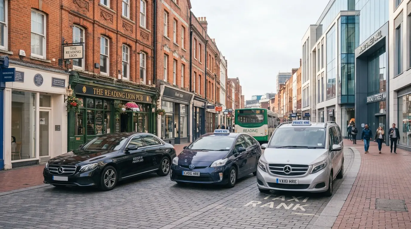 Reliable taxi companies serving Reading and Berkshire in 2026